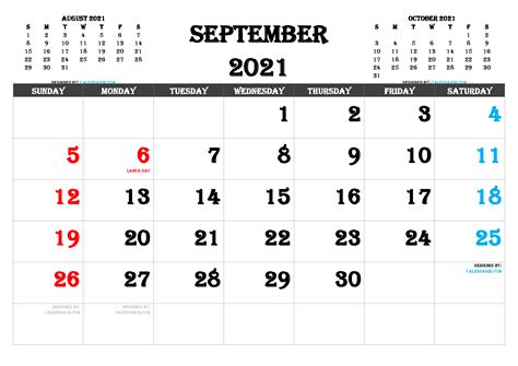 Free Printable September 2021 Calendar 2021 Calendar Calendar