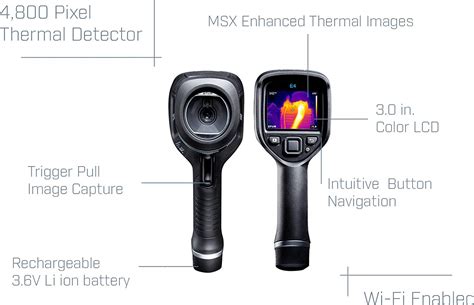 Flir E4 Compact Thermal Imaging Camera With 80 X 60 Ir Resolution