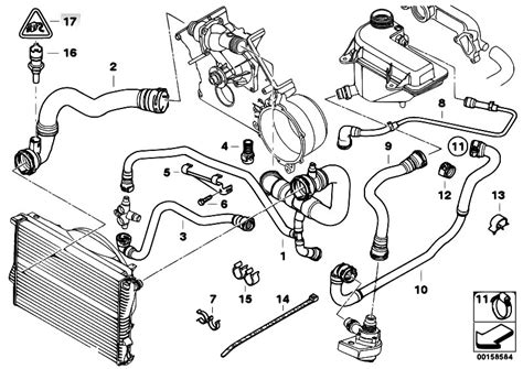 Timm's bmw repairs and information. Original Parts for E53 X5 4.4i M62 SAV / Engine/ Cooling System Water Hoses - eStore-Central.com