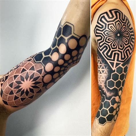 100 Geometric Tattoo Designs And Meanings Shapes