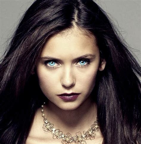 Nina Dobrev Tatia Vampire Blue Eyes By ~queenoaty96 On Deviantart