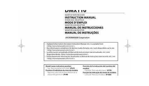 Kenwood DMX110, DMX110BT, DMX120BT Instruction Manual | Manualzz