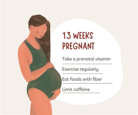 13 Weeks Pregnant Babys Development Belly Symptoms And More