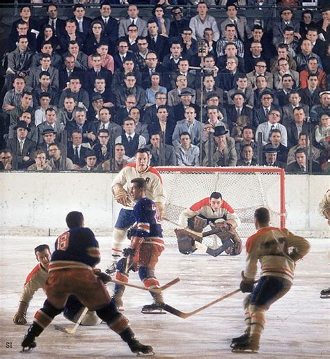 The New York Rangers Vs The Montreal Canadiens In The 1960s Rrangers