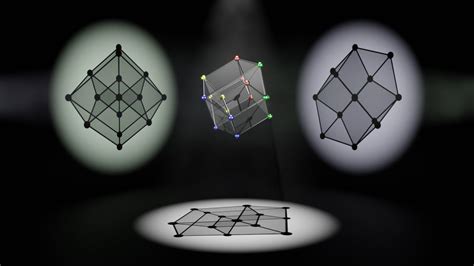 Tesseract Shadows Animation Of A 4 Dimensional Hypercube Youtube