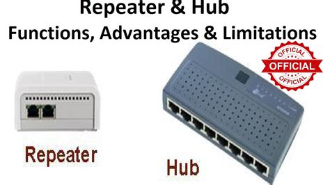 Network Repeater Network Hub Functions Advantages And Limitations