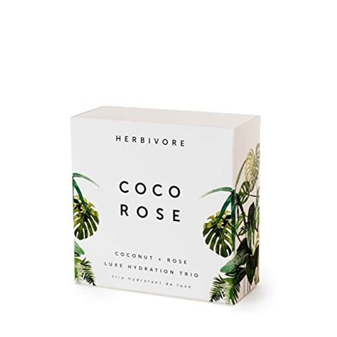 Herbivore Natural Coco Rose Luxe Hydration Trio Truly Natural Clean Beauty Pricepulse
