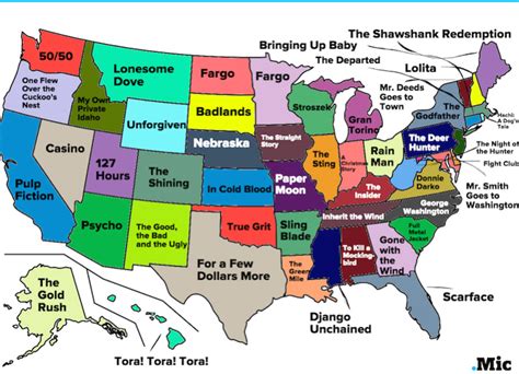 The Most Popular Movie From Each State — In One Surprising Map Mic