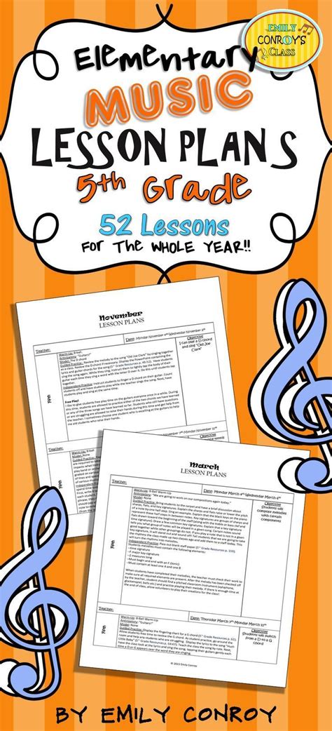 5th Grade Music Lesson Plans Set 1 Elementary Music Lessons Music