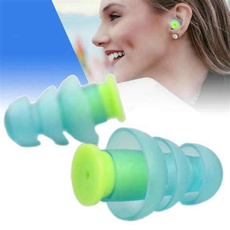 Mayitr 1 Pair Noise Cancelling Hearing Protection Earplugs For Concerts