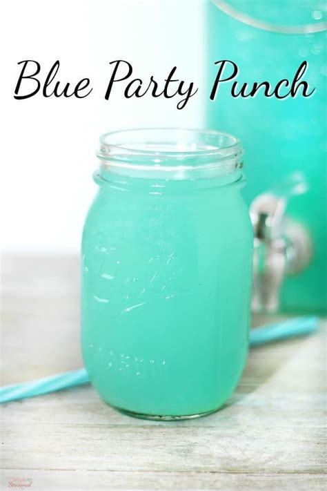 Pink Punch And Blue Punch Easy Baby Shower Recipes This