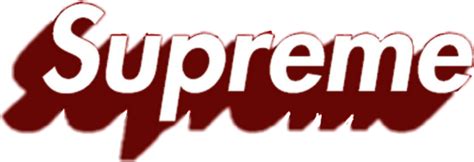 Logo Suprême Transparent Libre Png Png Play
