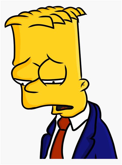 Sad Boy Png File Draw Bart Simpson Sad Transparent Png Transparent