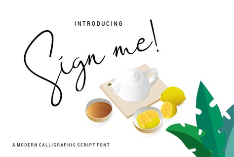 Sign Me Font