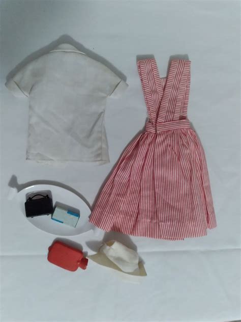 Vintage Barbie Candy Striper Outfit 889 1964 Ebay