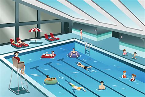 Public Swimming Pool Illustrations Royalty Free Vector Graphics And Clip