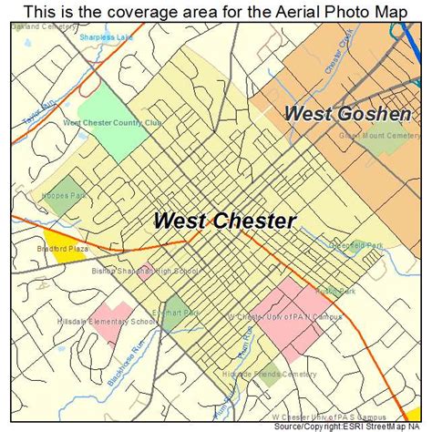 West Chester University North Campus Map Map Of World