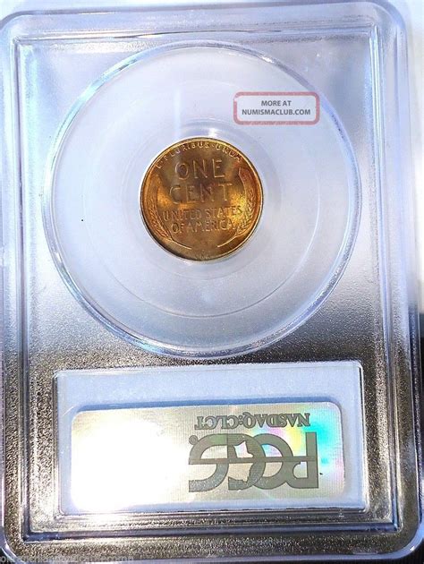 1909 Vdb Lincoln Cent Pcgs Graded Ms64rd Uncirculated Own A Legendary