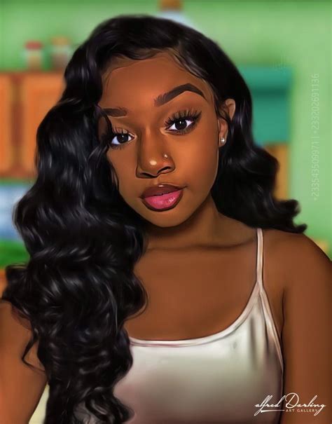 Black Women Art — Dpby Darling12 Drawings Of Black Girls Black