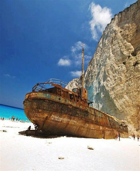 Shipwreck Island Zakynthos Greece Amazing Travel