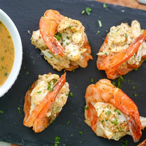 Crazy Viral Crab Stuffed Shrimp One Stop Chop
