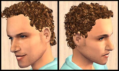 Sims 4 Male Curly Hair Cc Color Curly Hair