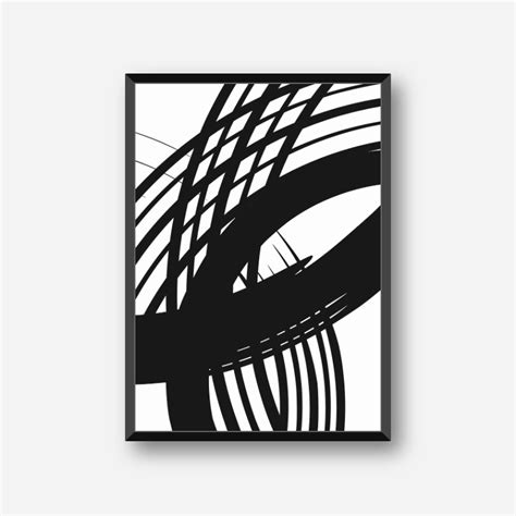 Abstract Designs Black And White