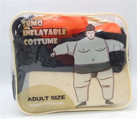 funny inflatable sumo wrestler wrestling suits halloween costume adult size 29 99 picclick