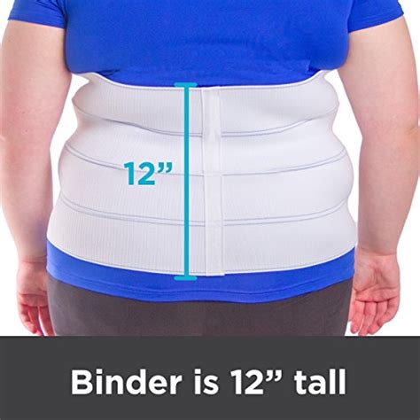 Braceability Xl Plus Size Bariatric Abdominal Binder For Larger Men Women With Big Stomachs
