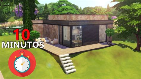 Construindo Uma Casa Em 10 Minutos │desafio │the Sims 4 Speed Build