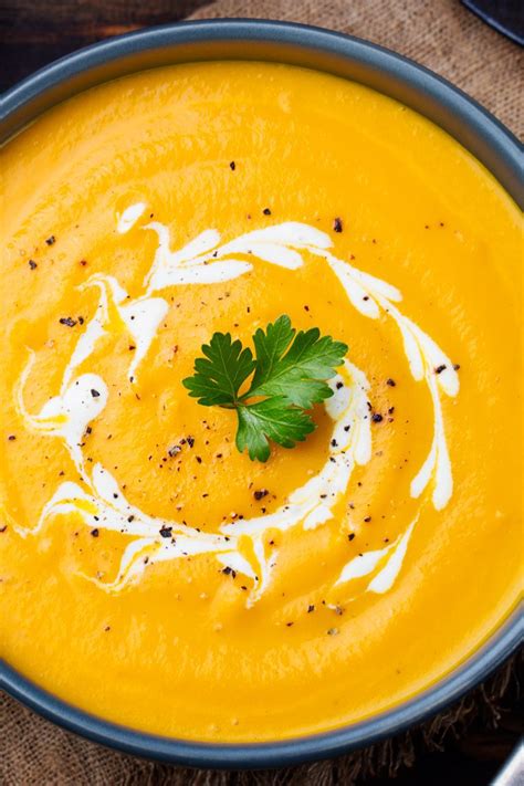 Velouté de butternut à la cannelle au Monsieur Cuisine