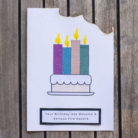 12 Quick And Funny Handmade Birthday Card Ideas