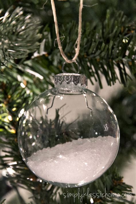 Clear christmas ornaments clear glass ornaments decoration christmas noel christmas 12 days of christmas homemade christmas winter christmas 12 days of christmas ideas # 6. Ten Handmade Ornaments in Under an Hour