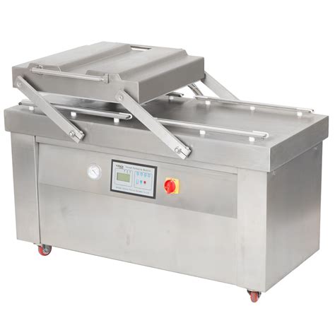 Automatic Stainless Steel Double Chamber Vacuum Sealer Sealing Packaging Packing Machine For