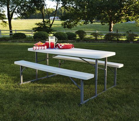 Garden Oasis Blow Molded Folding Picnic Table