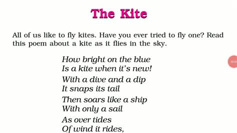 The Kite By Harry Behn Youtube