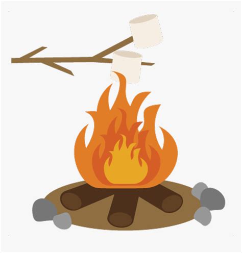 Campfires And Smores Clip Art Instant Download Digital Clipart Camping