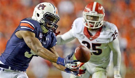 Miracle Pass Leads Auburn To Stunning Win Over Georgia Los Angeles Times