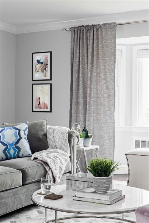 What Color Of Curtains Would Go Well With A Gray Colored