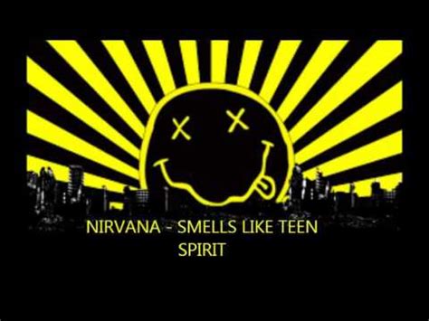 Smells like teen spirit was kurt cobain's ironic commentary on teenage/college party culture and how devoid of culture everyday life had become. Nirvana - smells like teen spirit (con letra) - YouTube