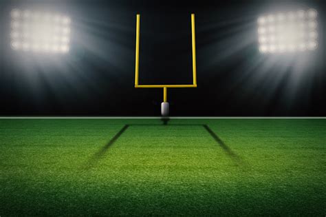American Football Field Goal Post Stock Photo Download Image Now Istock