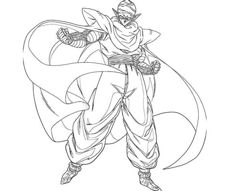 Coloriage Goku de Dragon Ball  télécharger et imprimer gratuit sur