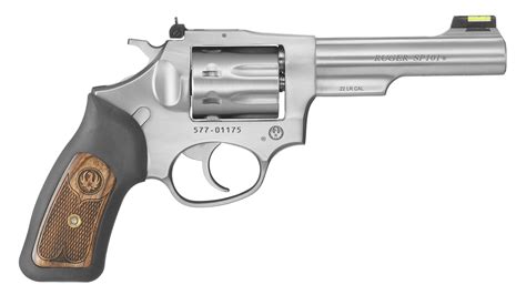 Revolver Ruger Sp101 Inox 42 Calibre 22 Lr Armurerie Lavaux