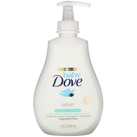 Dove Baby Lotion Sensitive Moisture Fragrance Free 13 Fl Oz 384
