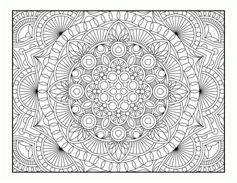 Free Printable Geometric Coloring Pages For Adults