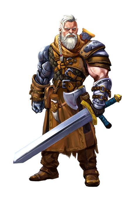 12 863 просмотра 12 тыс. Male Human Barbarian Fighter - Pathfinder PFRPG DND D&D 3 ...