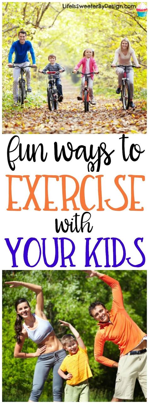 Fun Ways To Exercise With Your Kids Will Make Working Out A Breeze