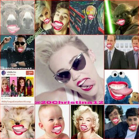 Does Miley Cyrus Tounge Look As Good On Others As It Does On Her
