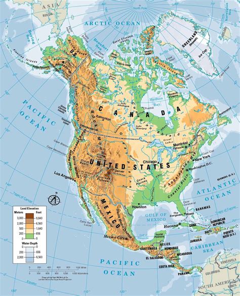 mapa de américa del norte más de 250 imágenes para descargar e