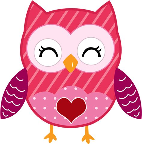 Valentine Cute Minus Valentine Owl Clip Art Png Download Full